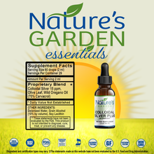Load image into Gallery viewer, COLLOIDAL SILVER PLUS (oral drops) - 2 oz