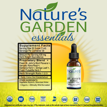 Load image into Gallery viewer, St. John's Tonic Supplement /Mood-Aid Supplement Alcohol-Free 1 oz
