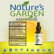 Load image into Gallery viewer, Fem-Silver/Femopause Supplement Liquid Extract 1 oz