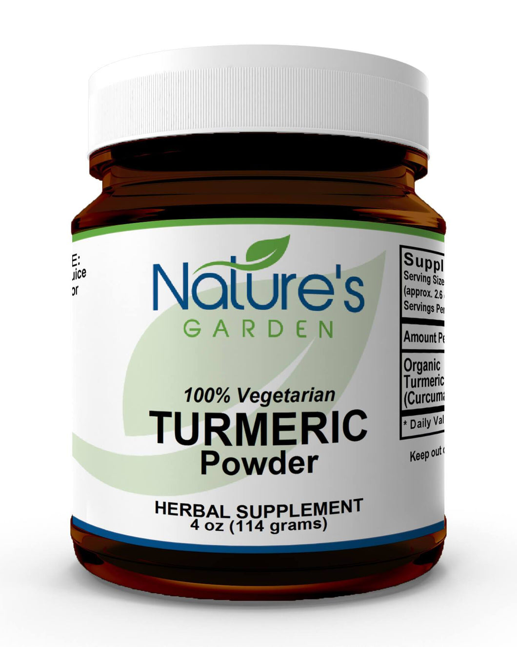 Organic Turmeric Root Powder - 4 oz Herbal Powder