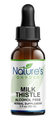 
  
	
    
	
    Milk Thistle Extract Supplement (Alcohol Free) - 2 oz Liquid Single Herb