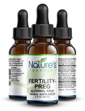 Load image into Gallery viewer, Fertility &amp; Pregnancy Supplement (Alcohol Free) - 2 oz Liquid Herbal Formula

