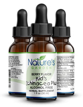 Load image into Gallery viewer, Kid&#39;s ECHINACEA PLUS - 1 oz Liquid Herbal Formula

