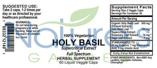 Load image into Gallery viewer, Holy Basil  - 60 Liquid Veggie Caps
