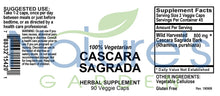 Load image into Gallery viewer, Cascara Sagrada - 90 Veggie Caps
