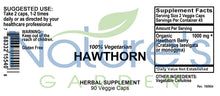 Load image into Gallery viewer, Hawthorn - 90 Veggie Caps with 1000mg Organic Hawthorne Berry
