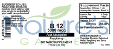 Load image into Gallery viewer, B12 Drops 5000 mcg/ml - 1 oz Liquid Vitamins

