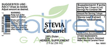 Load image into Gallery viewer, Caramel Stevia  - 2 oz Alcohol Free - Sugar Substitute
