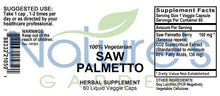 Load image into Gallery viewer, Saw  Palmetto  - 60 Liquid Veggie Caps
