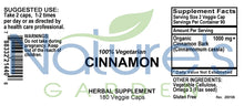 Load image into Gallery viewer, Cinnamon - 180 Veggie Caps

