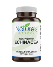 Load image into Gallery viewer, Echinacea angustifolia root - 90 Veggie Caps with 420mg Organic Echinacea Root
