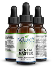 Load image into Gallery viewer, MENTAL MASTER - 2 oz Liquid Herbal Formula
