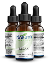 Load image into Gallery viewer, RELAX - 2 oz Liquid Herbal Formula
